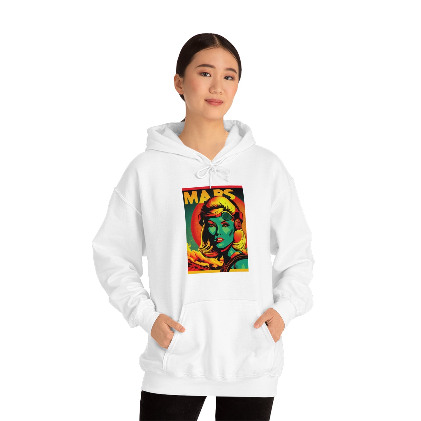 Unisex Heavy Blend™ Hooded Sweatshirt "Madeline Mars" by Nikki Gray