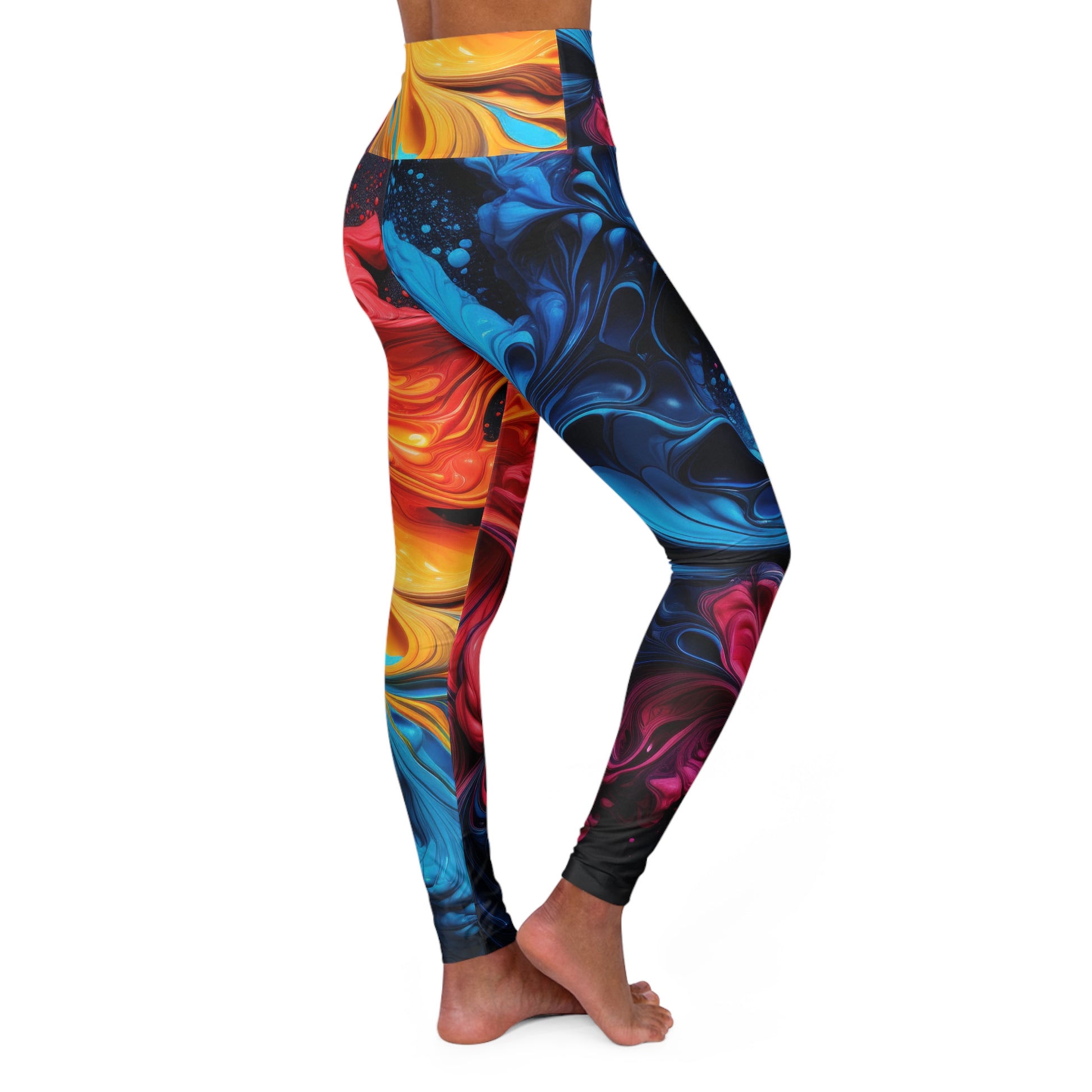 Stylesters Multi Colored Print Leggings - Circus Leggings - Acrobatics,  Yoga, Acroyoga - Premium Ultra Soft Athletic Pants - What Devotion❓ -  Coolest Online Fashion Trends