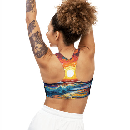 Seamless Sports Bra "Sunset"