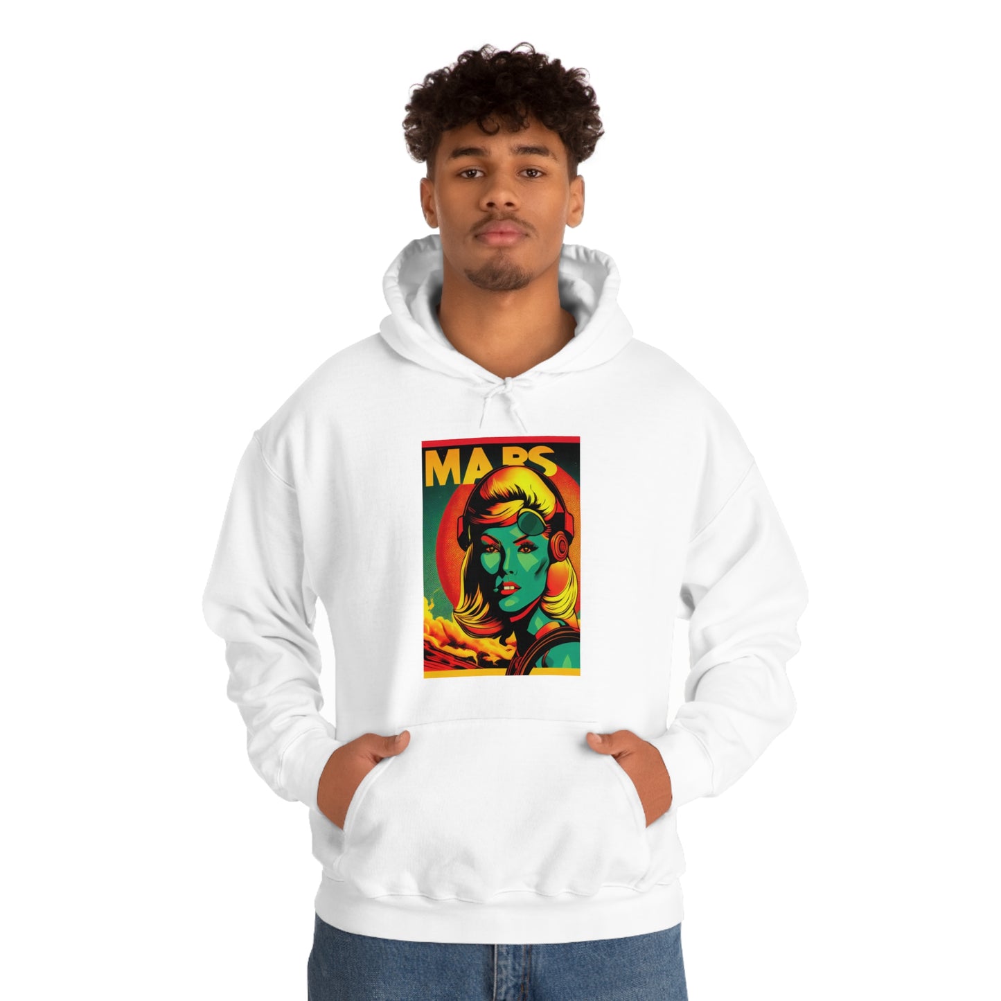 Unisex Heavy Blend™ Hooded Sweatshirt "Madeline Mars" by Nikki Gray