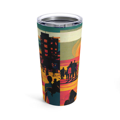 Tumbler 20oz - "Sunset At The Capri" by Nikki Gray