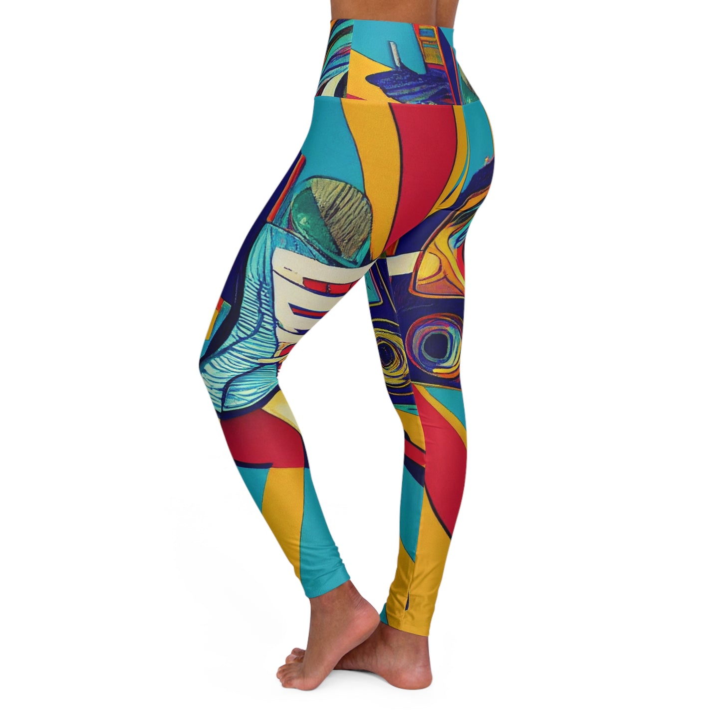 High Waisted Yoga Leggings "Big Brother"