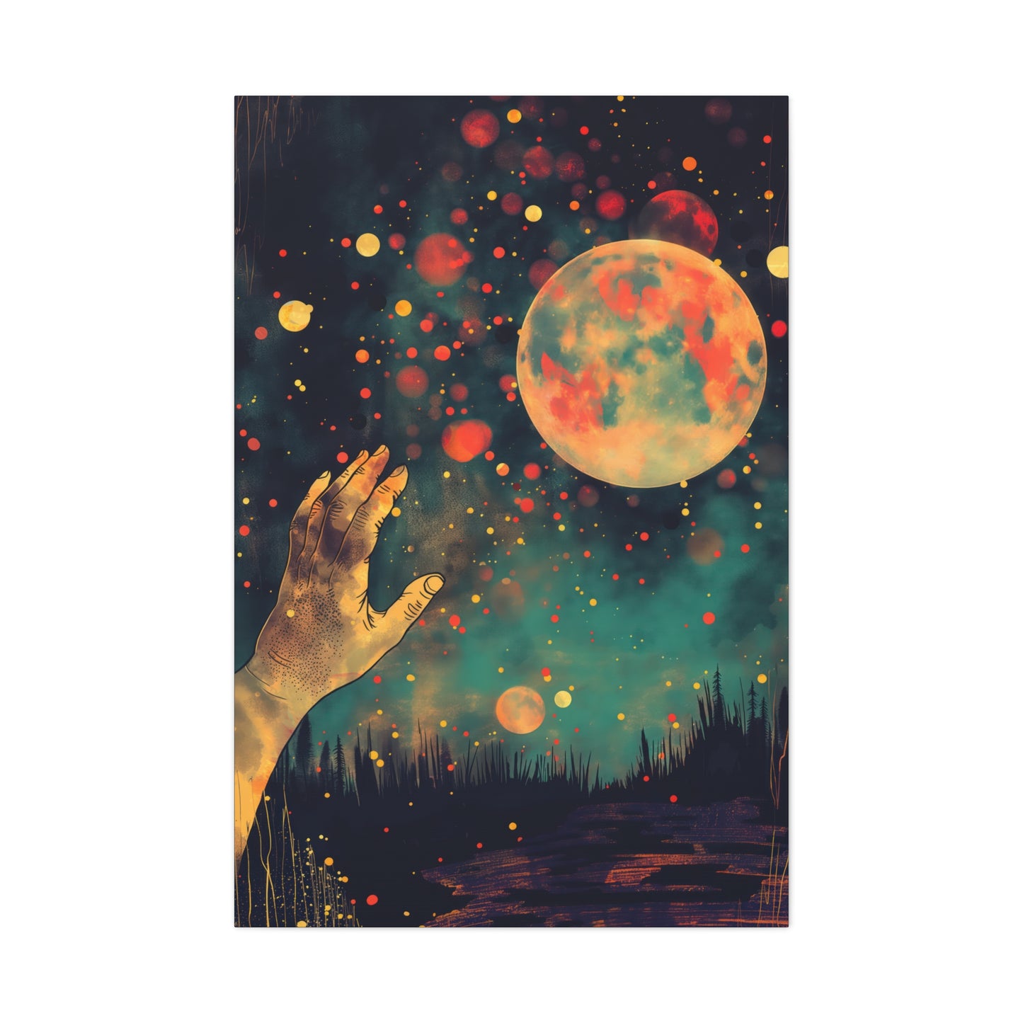 Reaching For The Moon by Nikki Gray