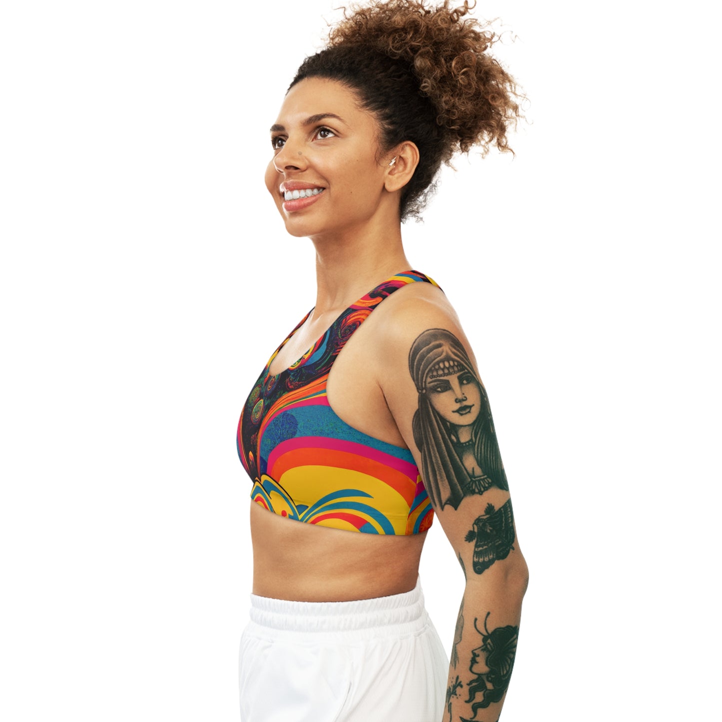 Seamless Sports Bra "Day Dreaming In Love"