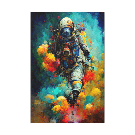 "The Artists : "Explorer" by Jared Gray Canvas Stretched, 1.5''