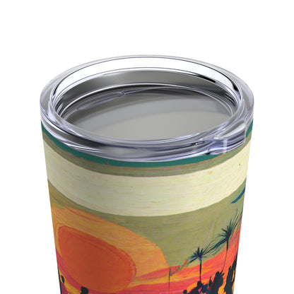 Tumbler 20oz - "Sunset At The Capri" by Nikki Gray