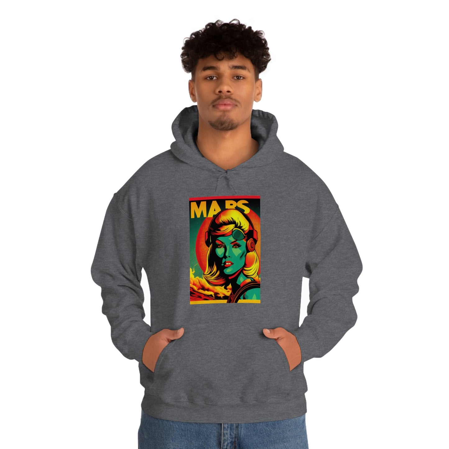 Unisex Heavy Blend™ Hooded Sweatshirt "Madeline Mars" by Nikki Gray