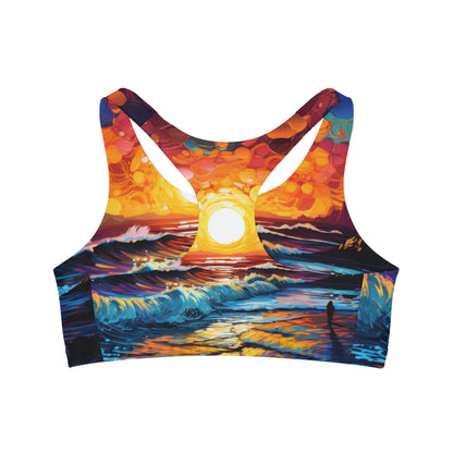 Seamless Sports Bra "Sunset"