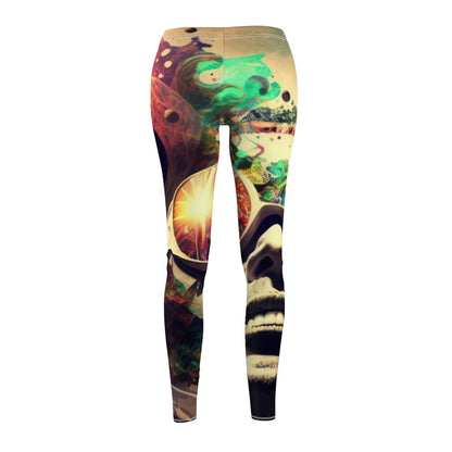 Women's Cut & Sew Casual Leggings "Commander Chaos"