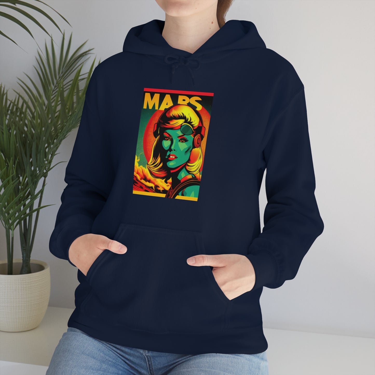 Unisex Heavy Blend™ Hooded Sweatshirt "Madeline Mars" by Nikki Gray