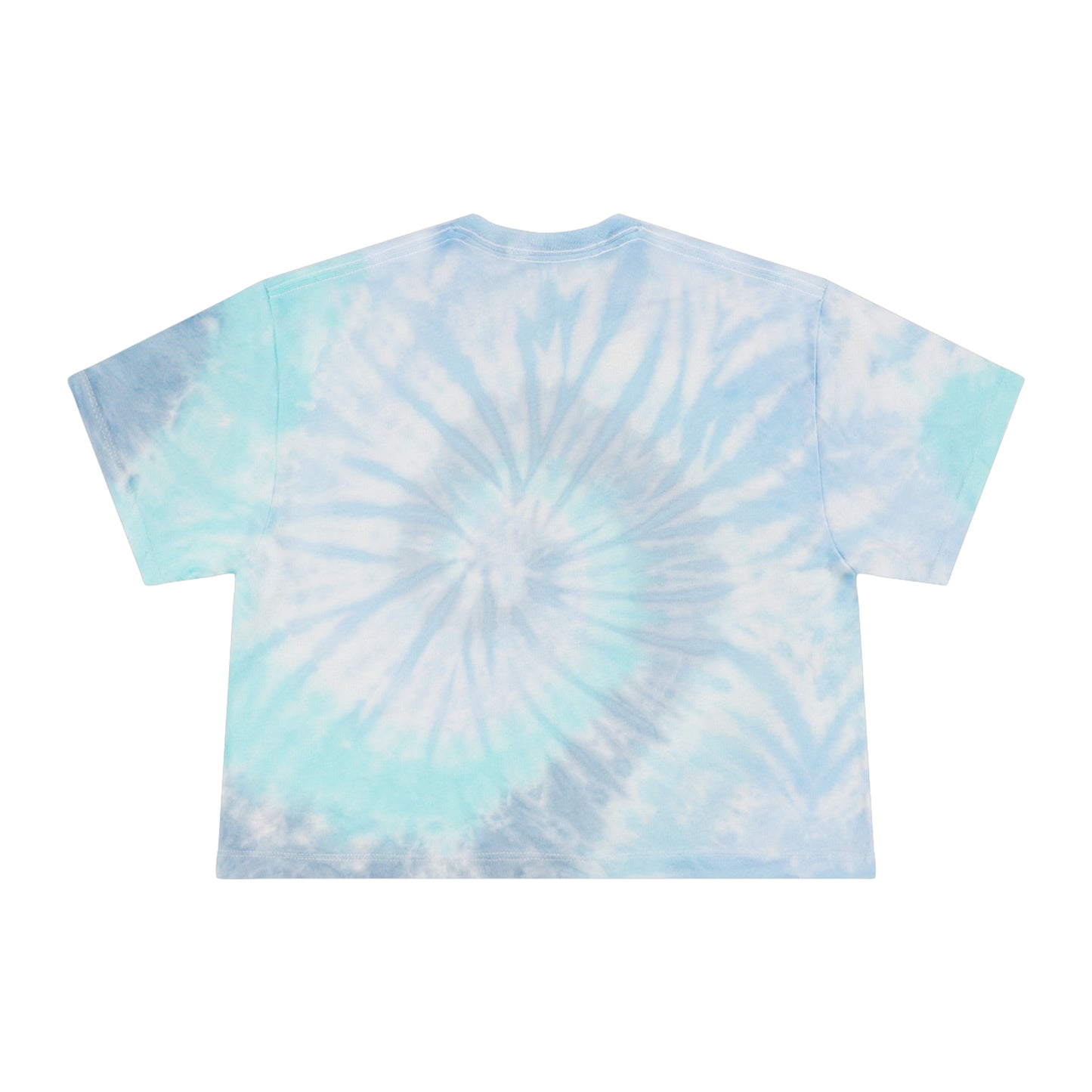 Women's Tie-Dye Crop Tee "Off Air" by Nikki Gray