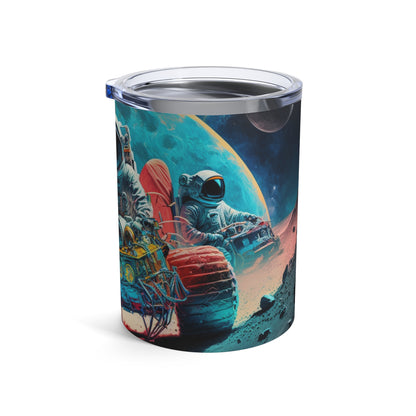 Tumbler 10oz "Moon Race" by Jared Gray