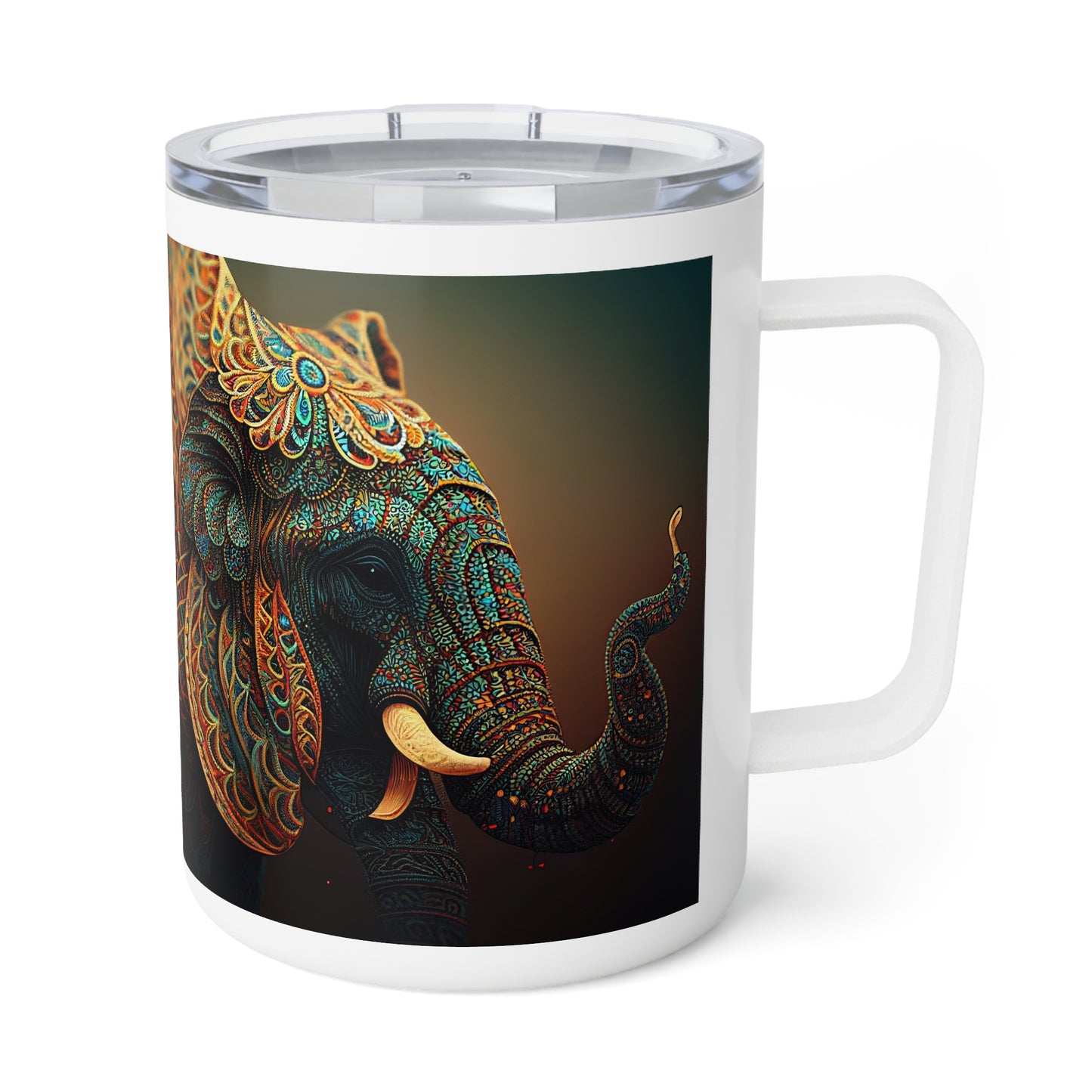 Insulated Coffee Mug, 10oz -"Vahana" by Nikki Gray