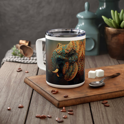 Insulated Coffee Mug, 10oz -"Vahana" by Nikki Gray