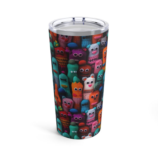 Tumbler 20oz - "Finger Puppets"