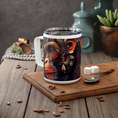 Insulated Coffee Mug, 10oz - "Day Dreamer" by Nikki Gray