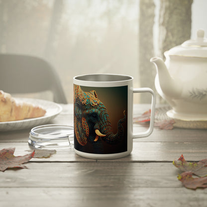 Insulated Coffee Mug, 10oz -"Vahana" by Nikki Gray